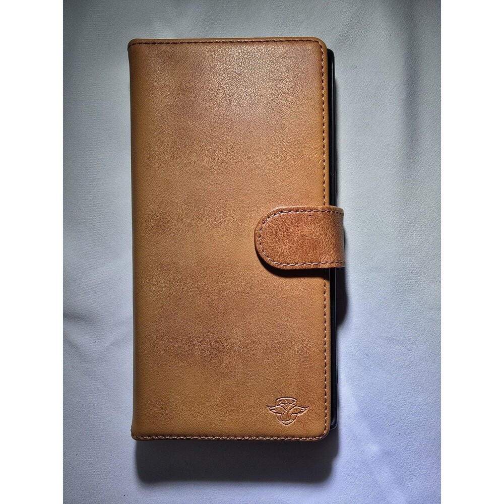 DuckSky Brown Phone Case Wallet For Galaxy S24 Ultra